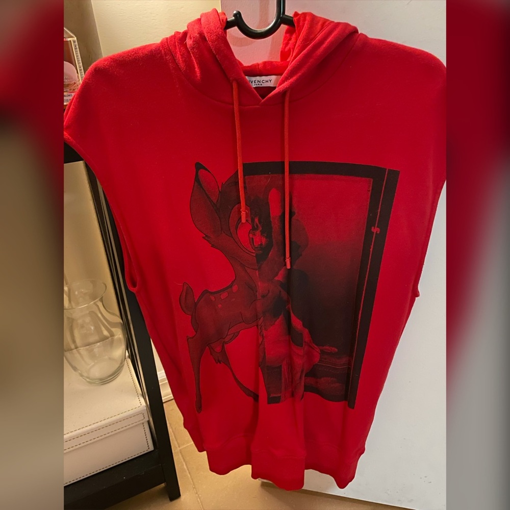 Givenchy sleeveless hoodie